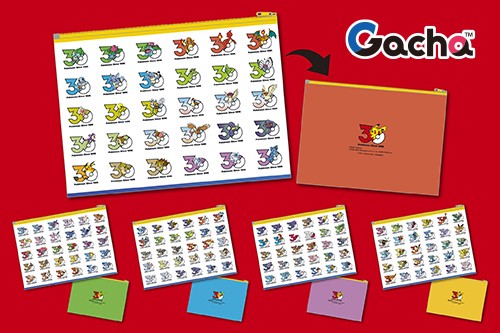 カプセルトイに「ポケモン 30周年ポーチでらっくす」