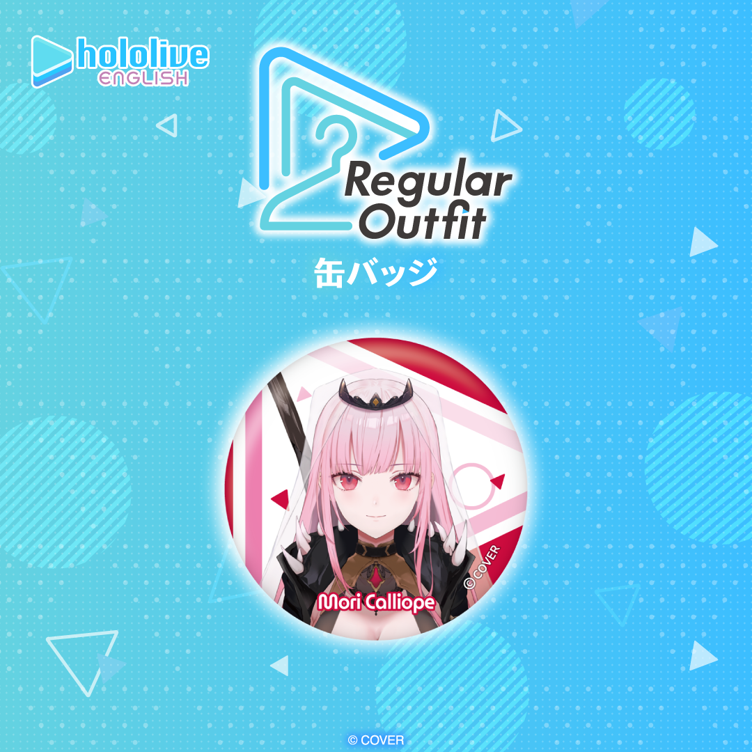 Regular Outfit ホロライブEnglish 缶バッジ