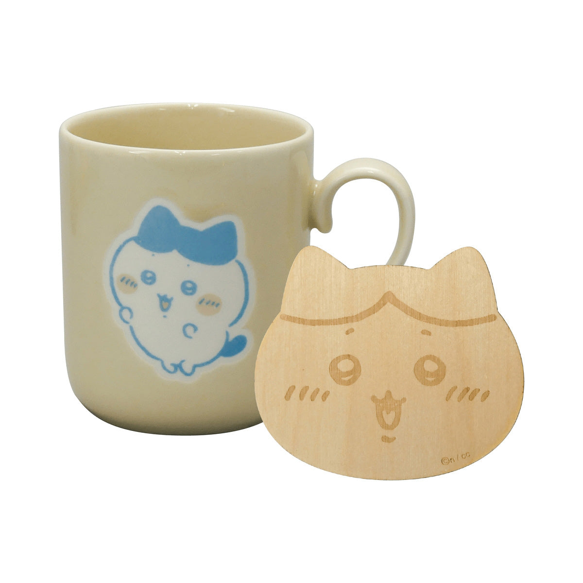 ちいかわ コースター付マグ（ハチワレ）