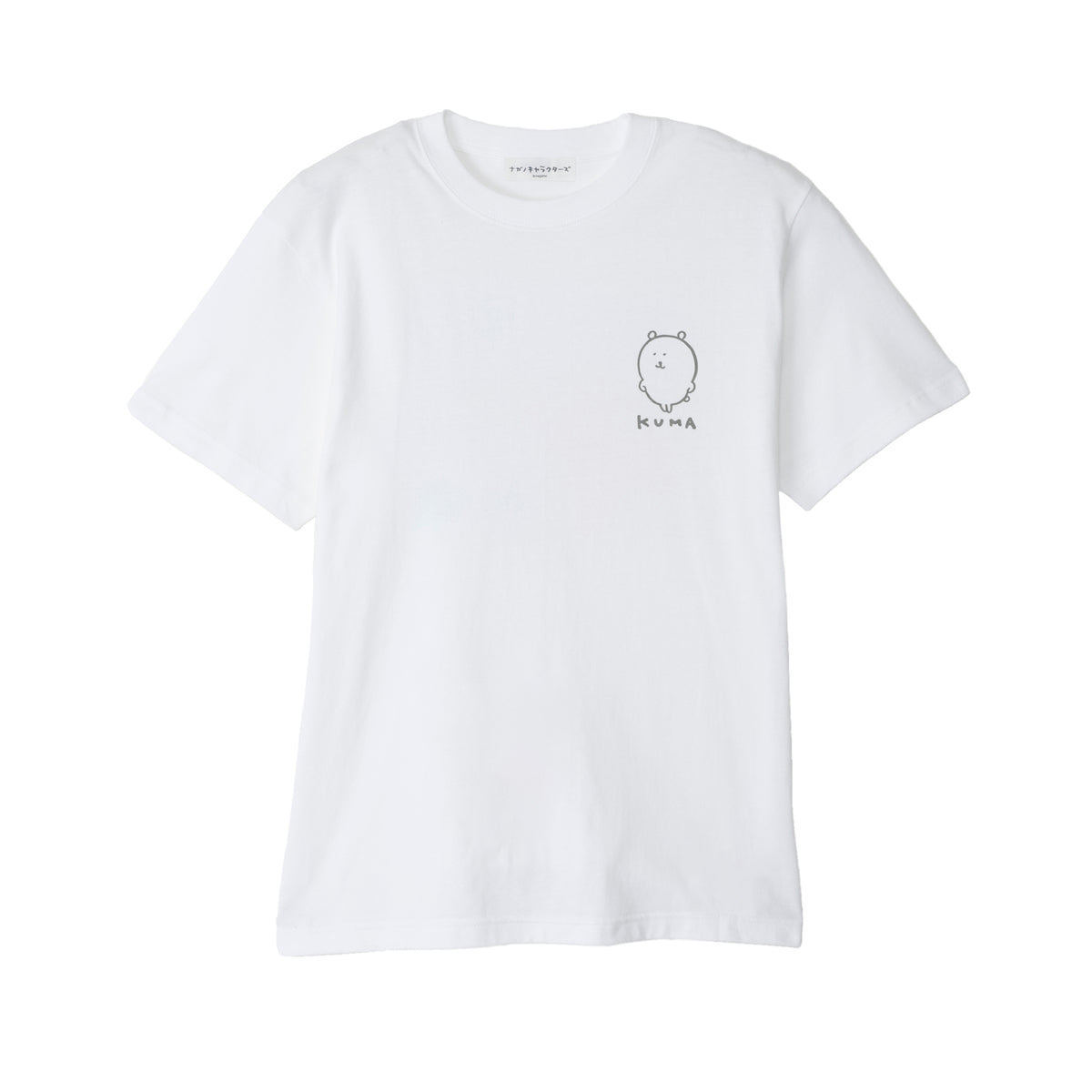 ナガノキャラクターズ Tシャツ カラーなくまたち ホワイト