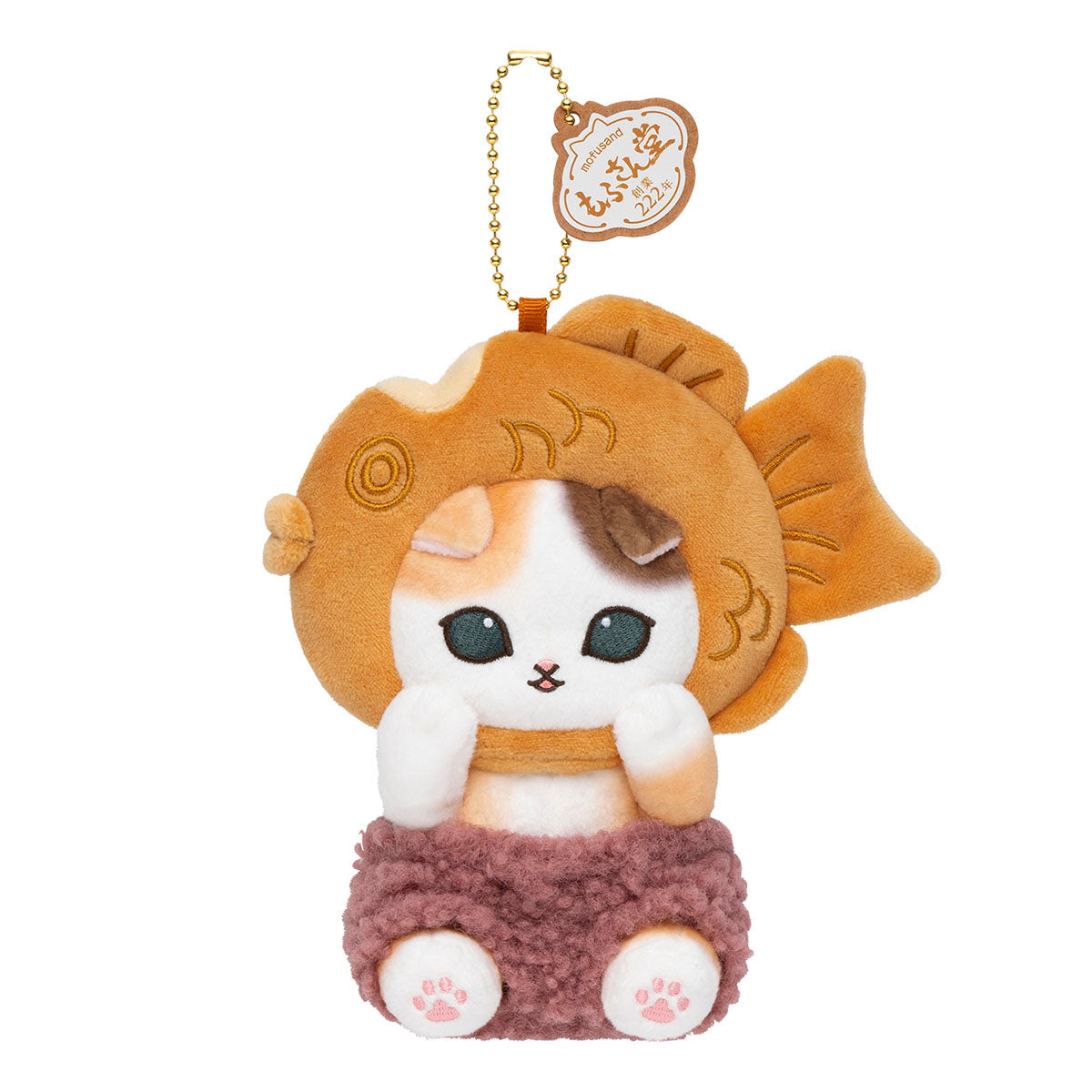 mofusand もふさん堂 和菓子にゃんマスコット(たい焼き)