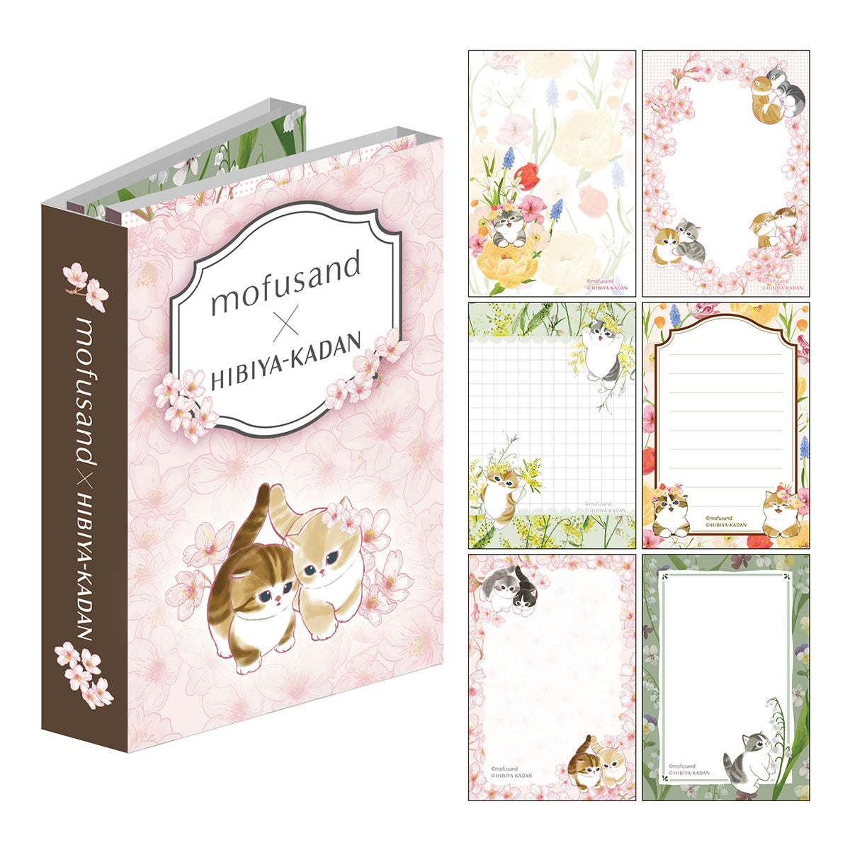 mofusand×日比谷花壇 パタパタメモ Spring