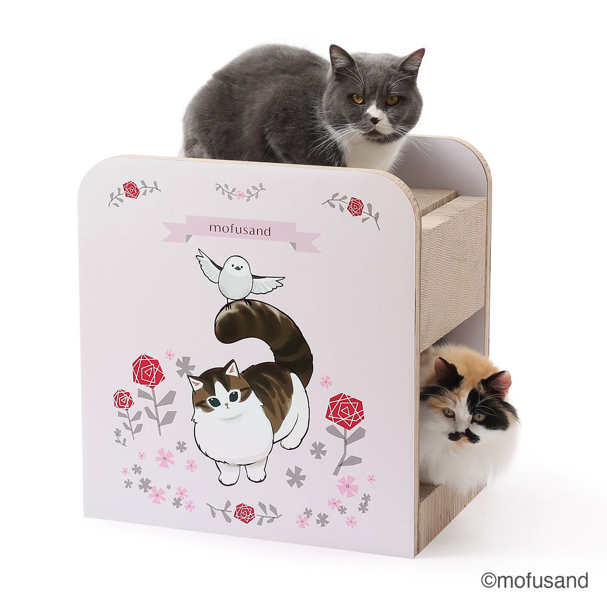 mofusand バリバリダイカット(猫の隠れ家)