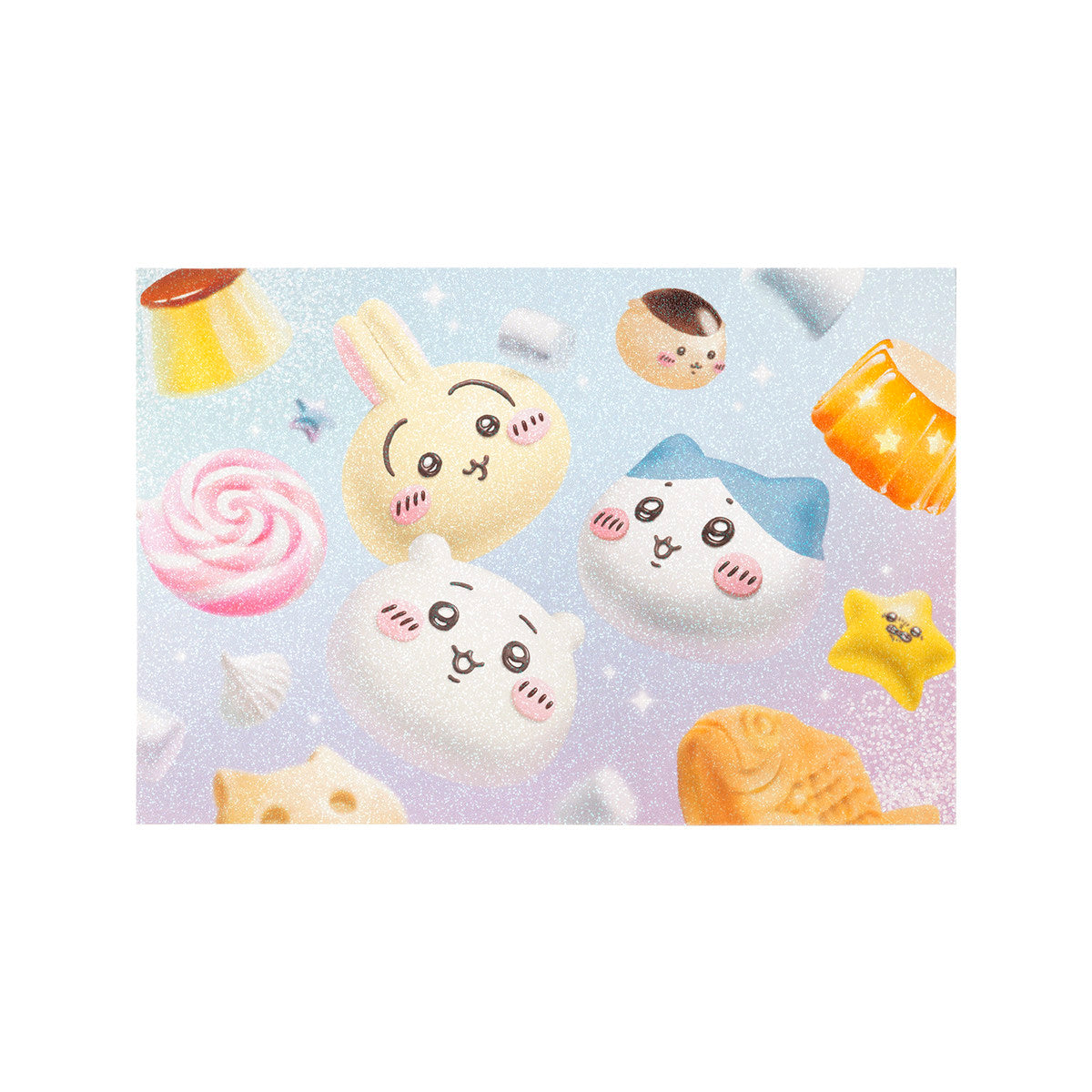 ちいかわ ちいかわパーク お菓子なキラキラポストカード