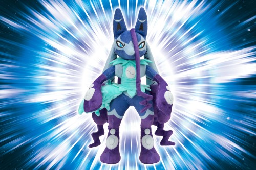 ポケモンぬいぐるみ ロイの色違いのメガルカリオＺ