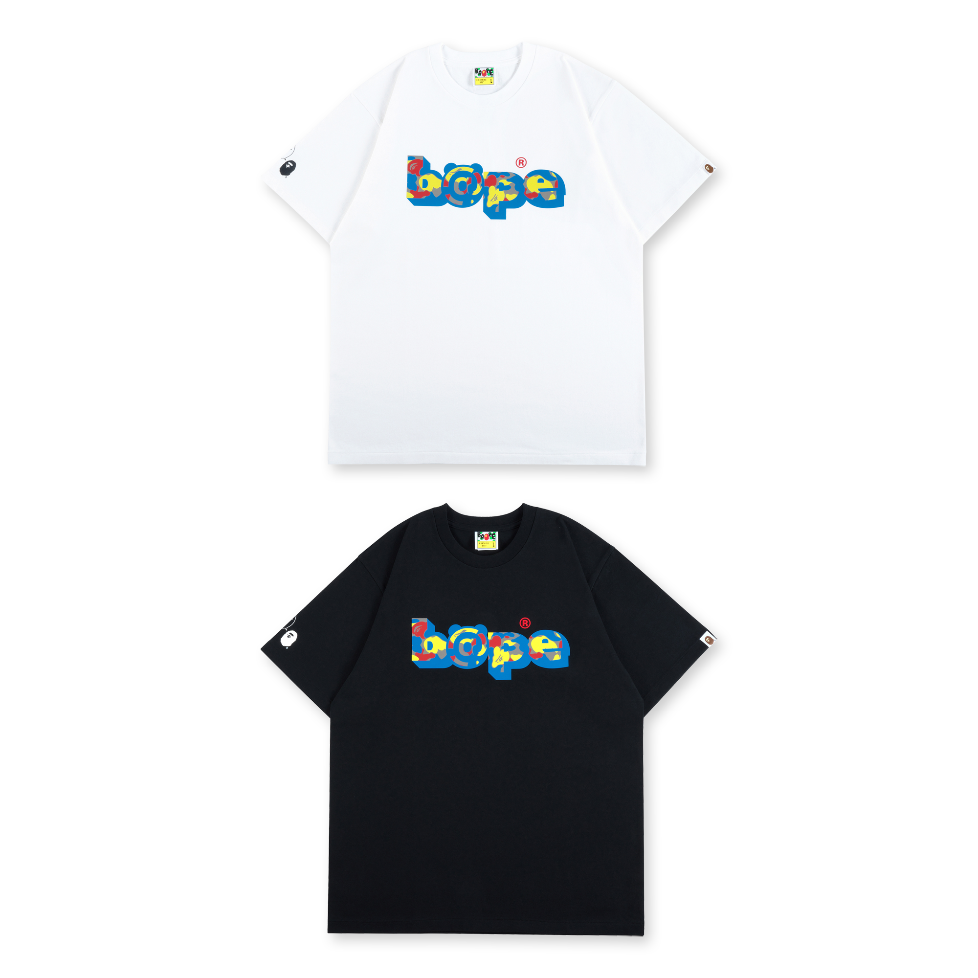 MCT 30th ANNIV. BAPE(R) CAMO BE@R TEE b@pe