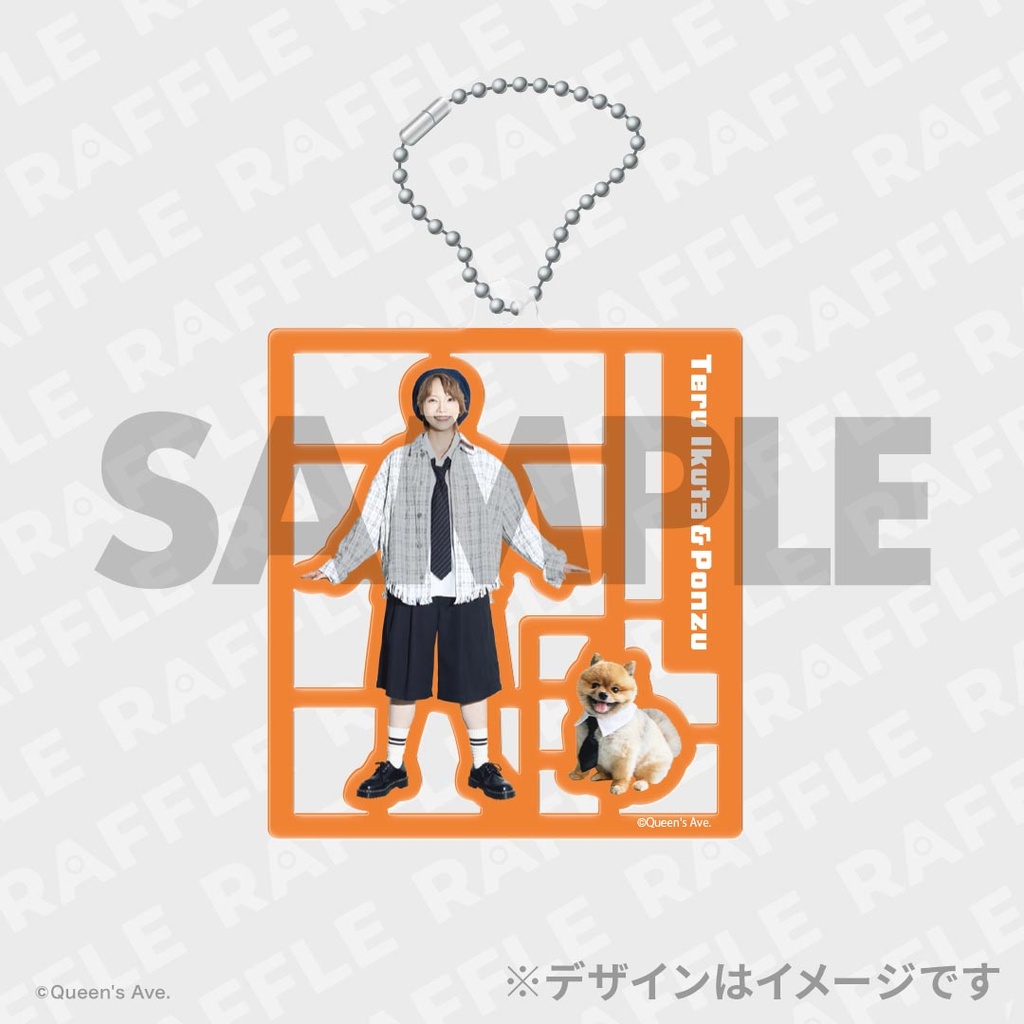 5% プラモデル風アクリルキーホルダー