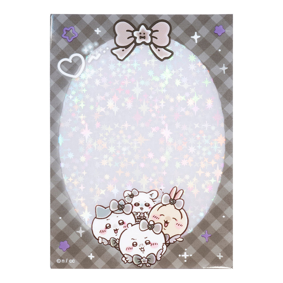 ちいかわ まじかるちいかわ ミニフォトが入るサイズのきらきらクリアスリーブ（悪いバージョン）