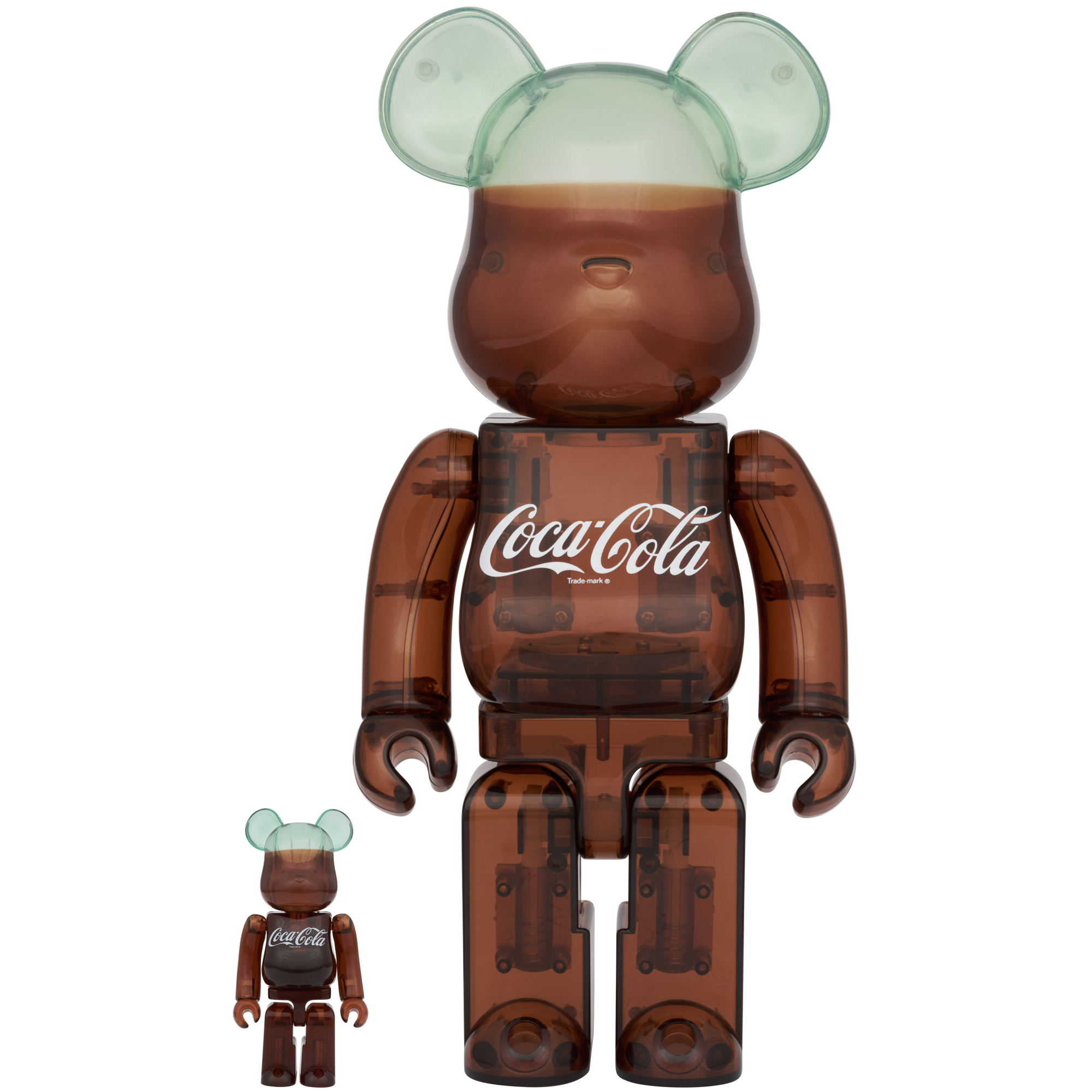 BE@RBRICK COCA-COLA BOTTLE 100％ & 400％
