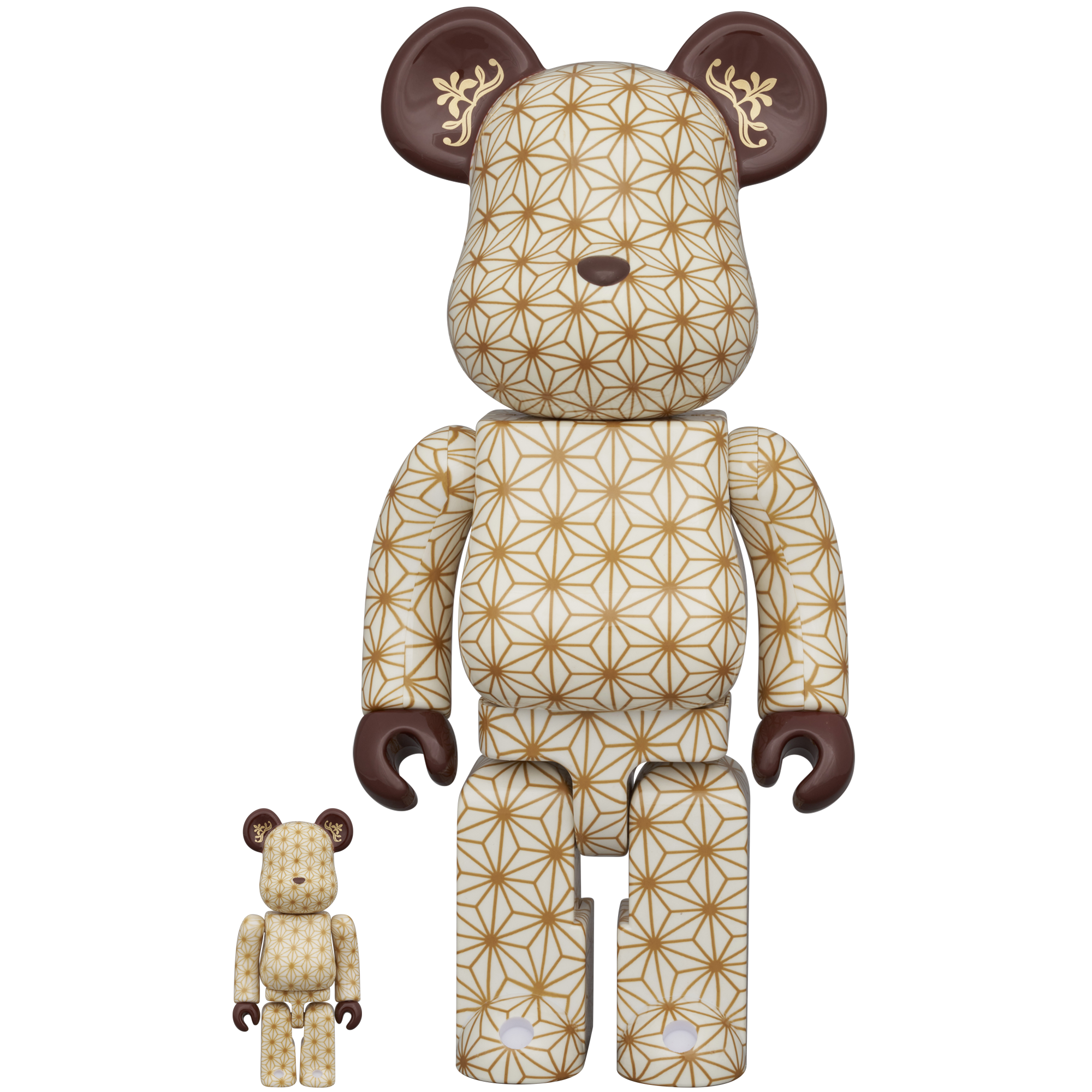BE@RBRICK 麻の葉 100％ & 400％