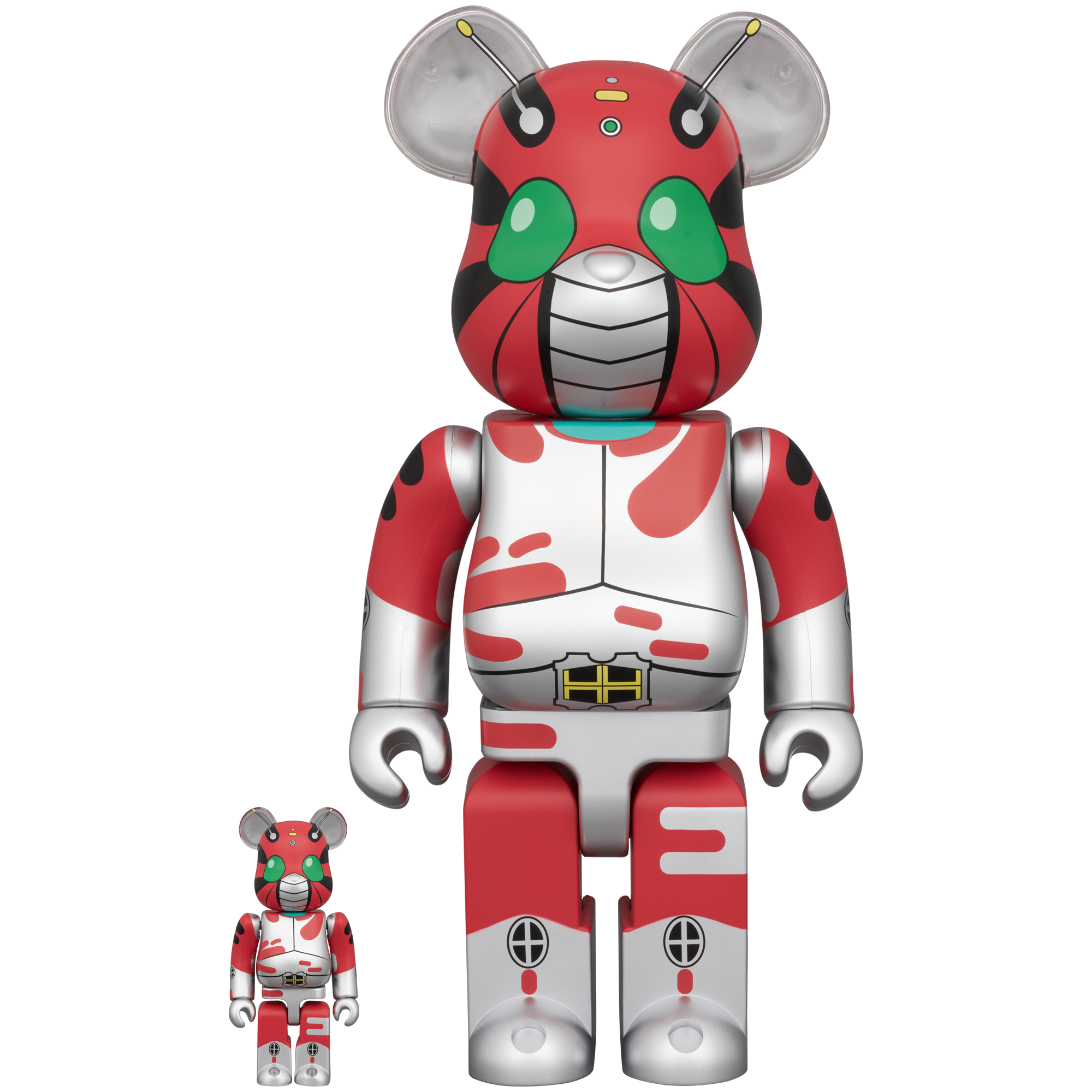 BE@RBRICK 仮面ライダーZX 100％ & 400％