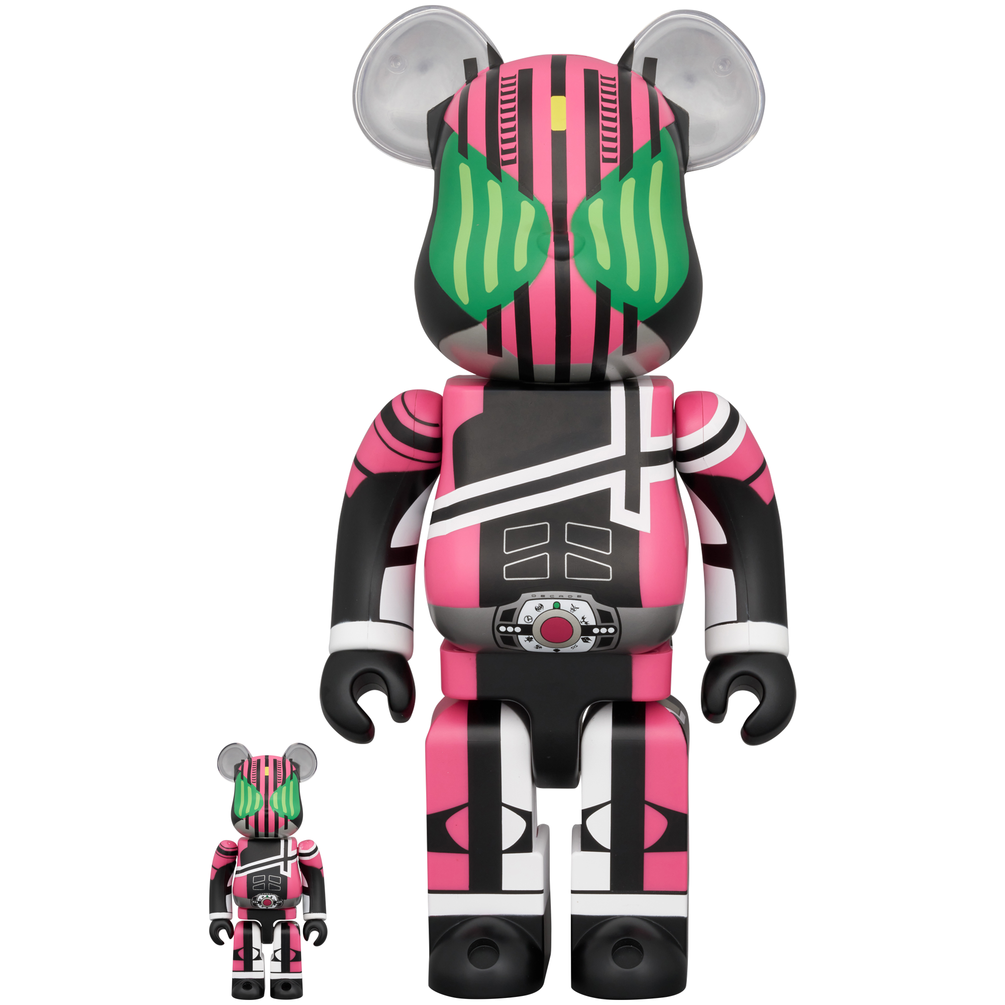 BE@RBRICK 仮面ライダーディケイド 100％ & 400％