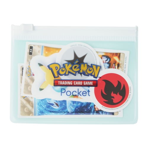 ポーチ入りステッカー Pokémon Trading Card Game Pocket 拡張パック「空と海の導き ホウオウ」「空と海の導き ルギア」