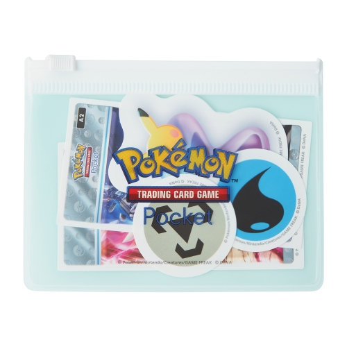 ポーチ入りステッカー Pokémon Trading Card Game Pocket 拡張パック「時空の激闘 ディアルガ」「時空の激闘 パルキア」