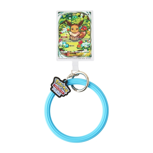 ラバーチャーム付きスマホハンドストラップ Pokémon Trading Card Game Pocket