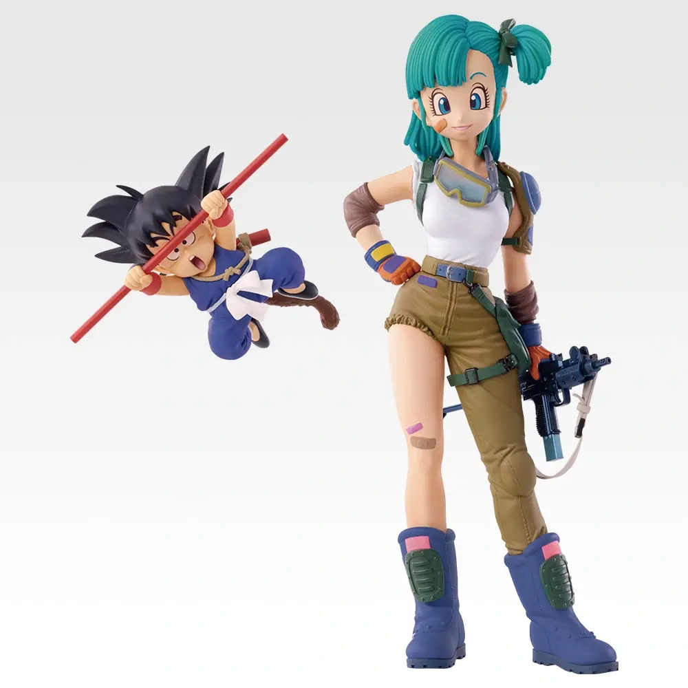 A賞 ブルマ&孫悟空 DRAGONBALL SNAP FIGURE