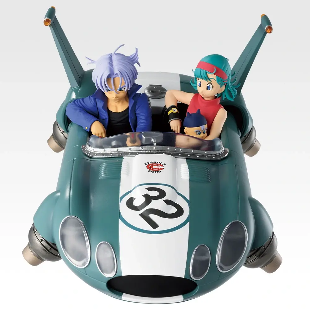 B賞 トランクス&ブルマ&赤ちゃんトランクス DRAGONBALL SNAP FIGURE