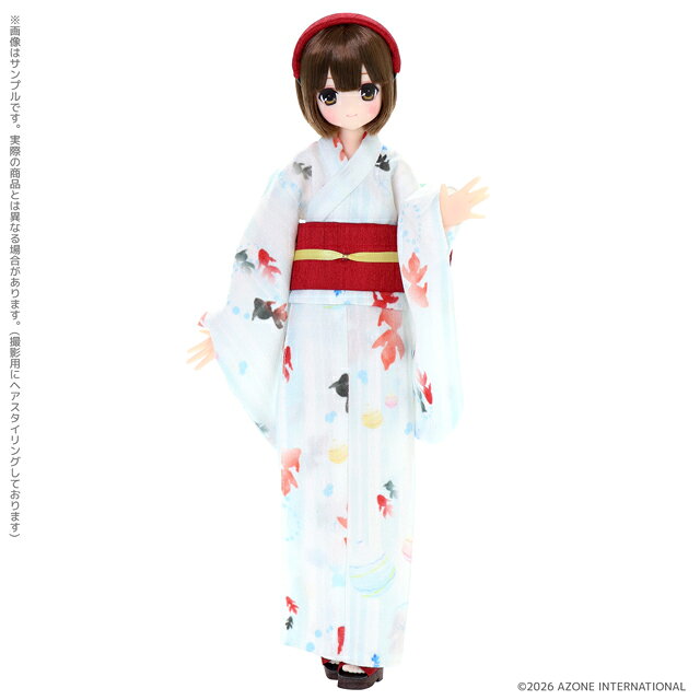 サアラズ ア・ラ・モード MAYA（マヤ）／Sweet Days YUKATA Collection～ブラウンヘア～1/6 ドール
