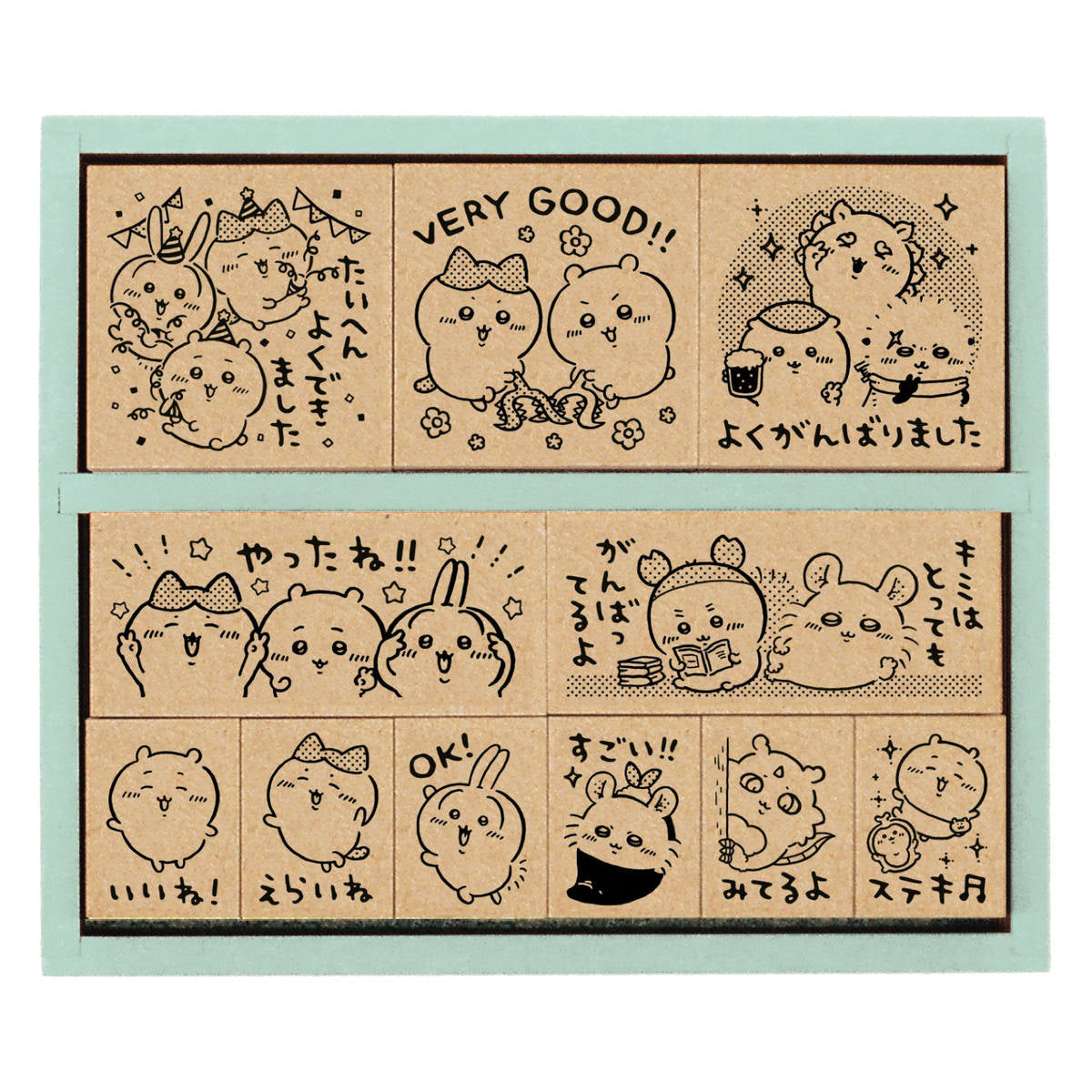 ちいかわ 木製ごほうびスタンプ（パーティー）