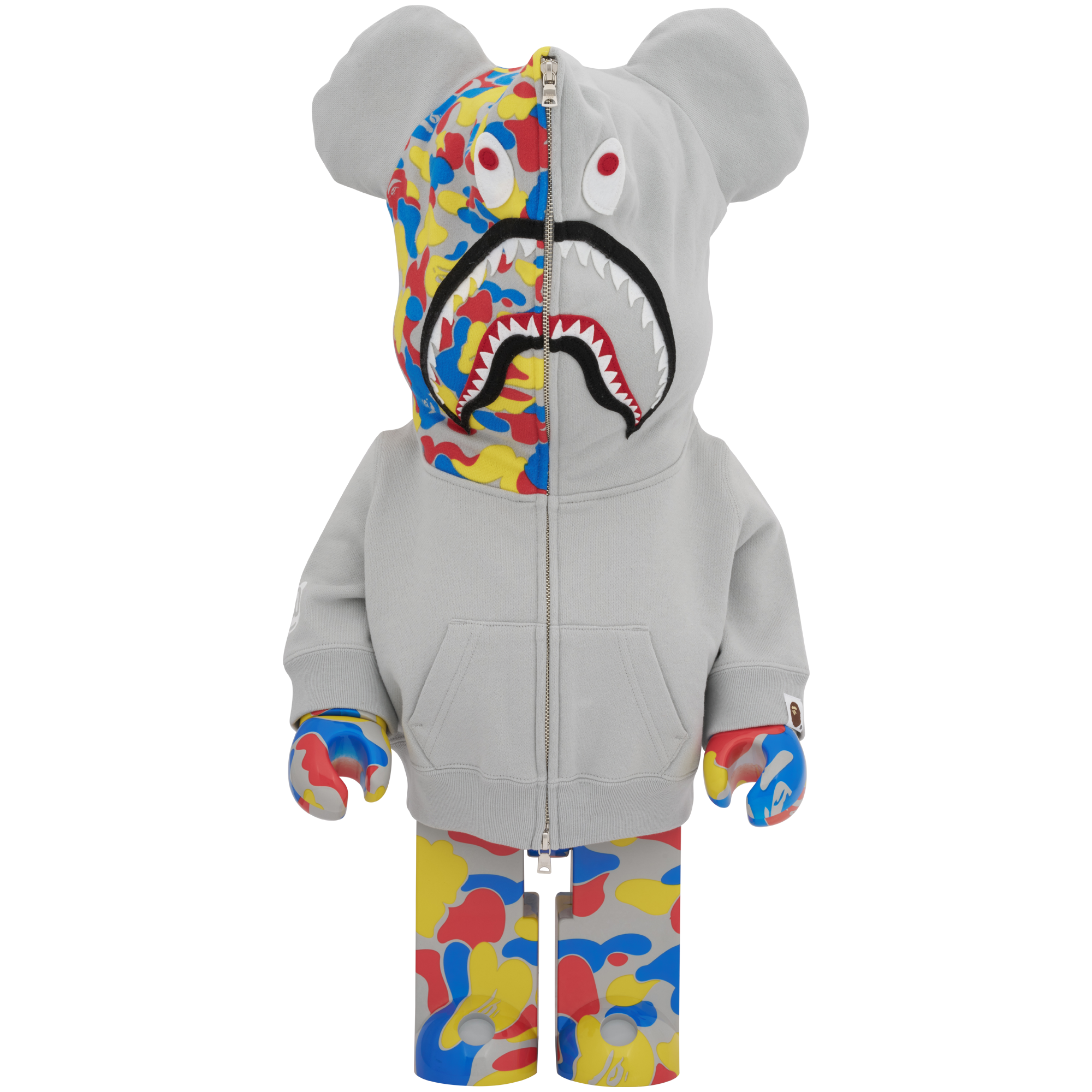 BE@RBRICK BAPE(R) CAMO SHARK MCT 30th ANNIV. 1000％