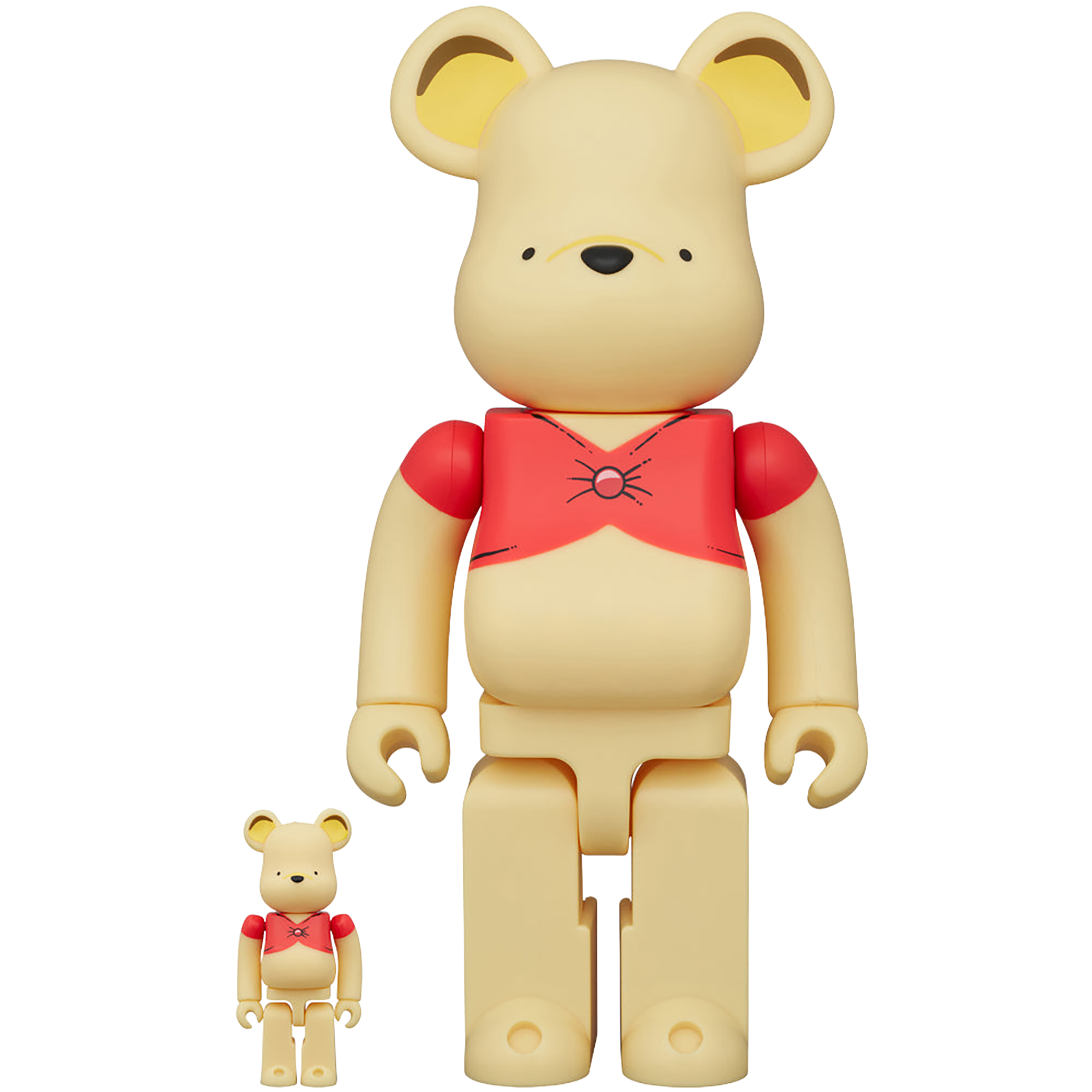 BE@RBRICK Winnie the Pooh (ORIGINAL Ver.) 100％ & 400％