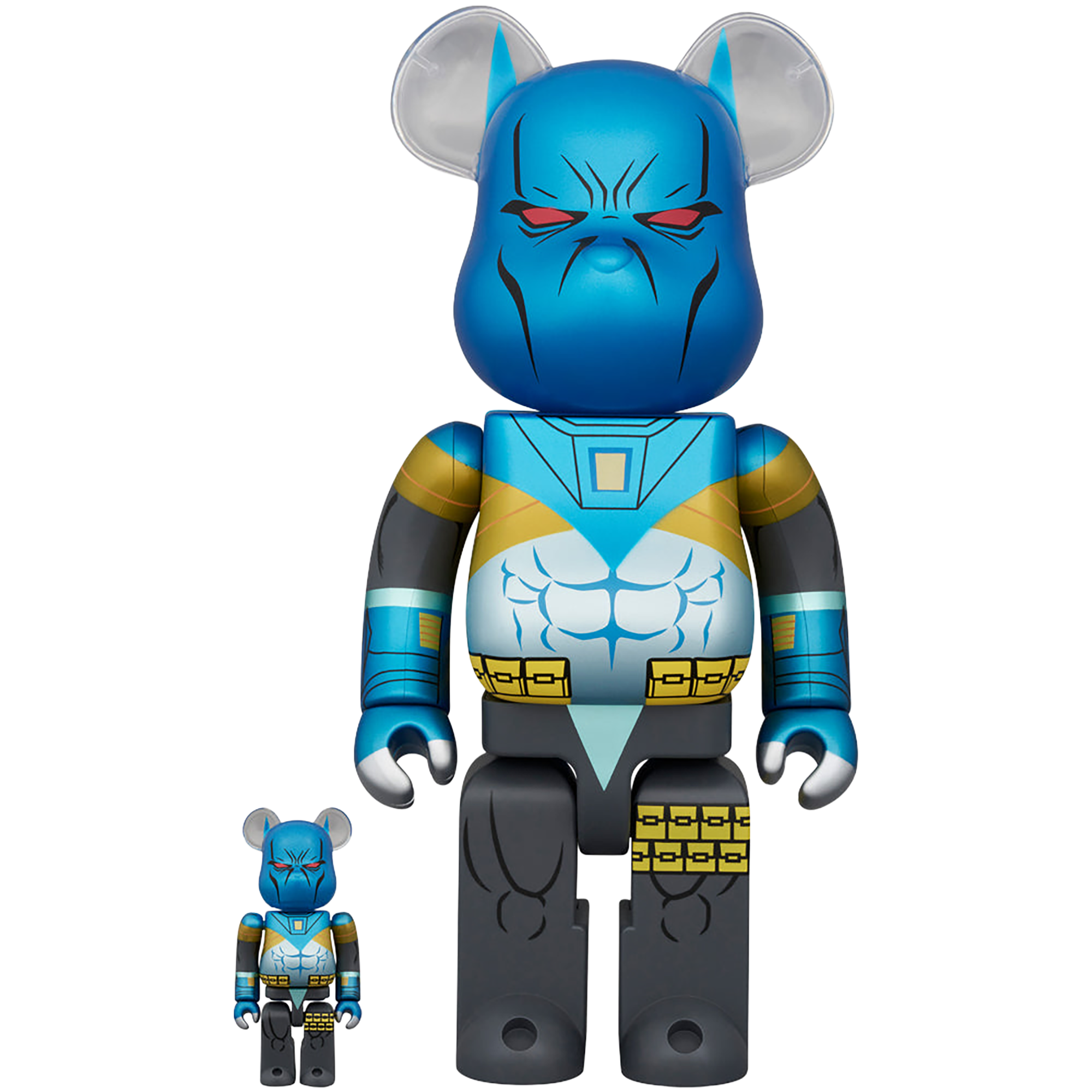 BE@RBRICK KNIGHTFALL BATMAN 100％ & 400％
