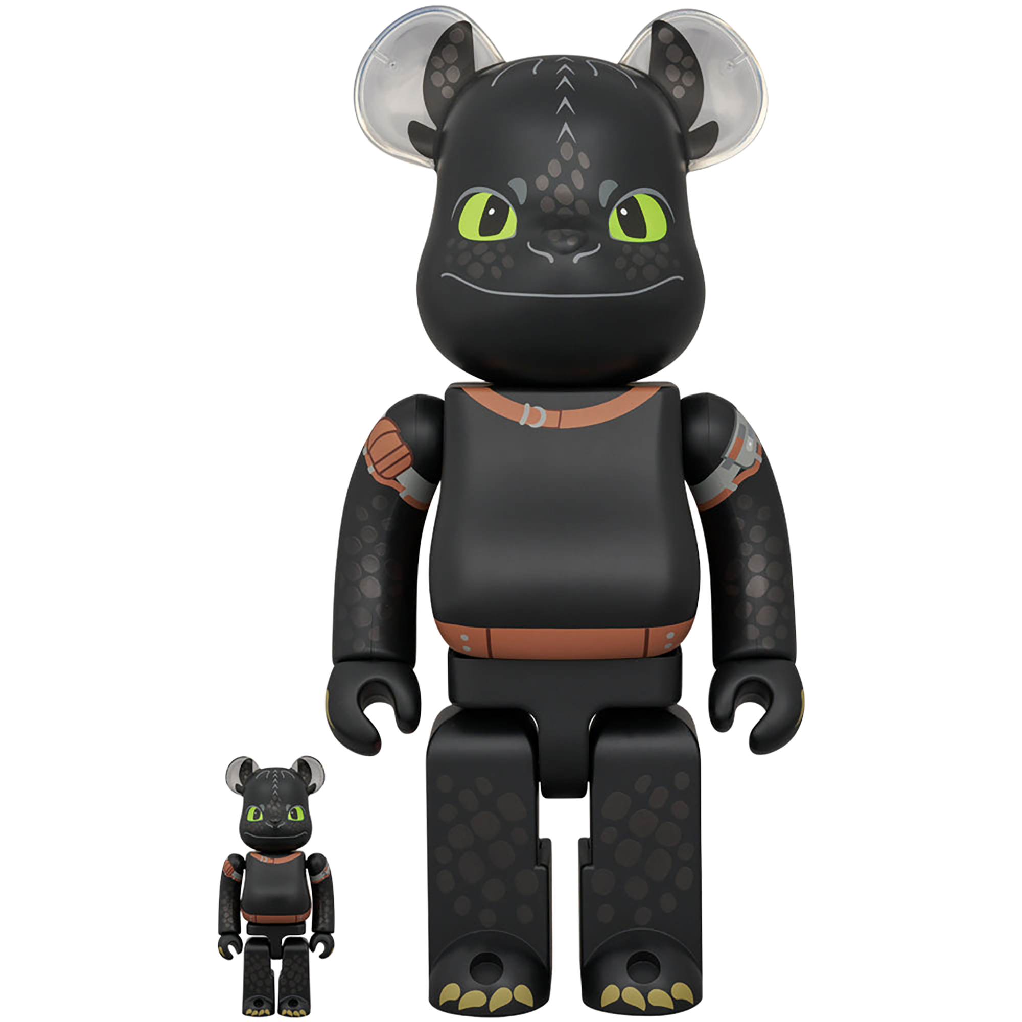 BE@RBRICK TOOTHLESS 100％ & 400％