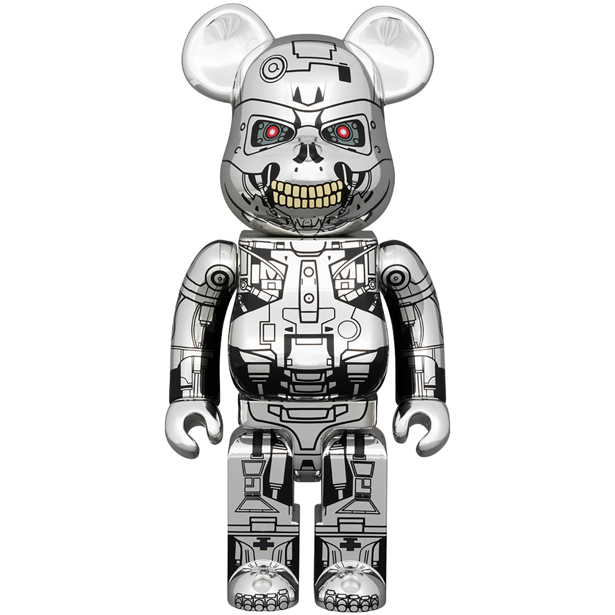 BE@RBRICK ENDOSKELETON(T2 Ver.) 400％