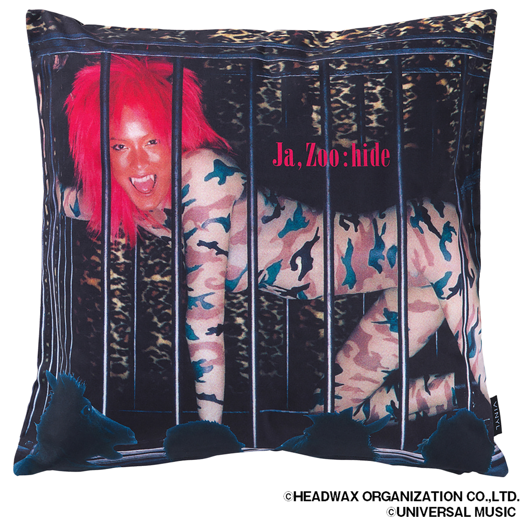 "hide" CUSHION "Ja,Zoo"