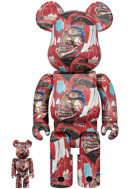 BE@RBRICK JEAN-MICHEL BASQUIAT 13th Ver. 100％ & 400％